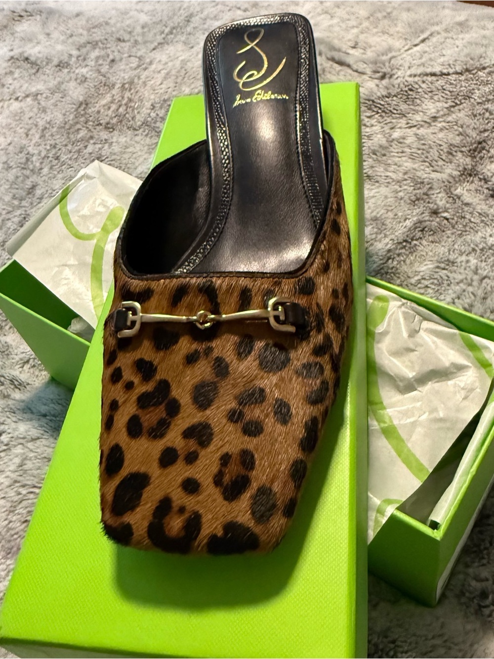 Sam Edelman Leopard Print Ollie Flats - Tan/Brown